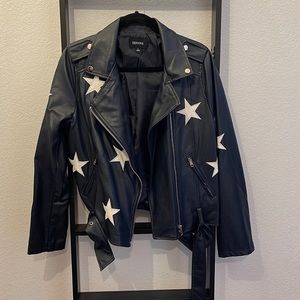 New never worn Vegan moto jacket